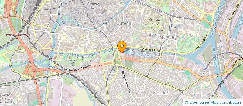 localisation de l'entreprise RESEAU VARESE à STRASBOURG