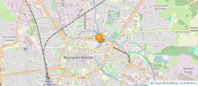 localisation de l'entreprise RESEAU VIF01 à BOURG-EN-BRESSE