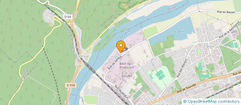 localisation de l'entreprise RESEAUBLEU  SAINT AUBIN LES ELBEUF