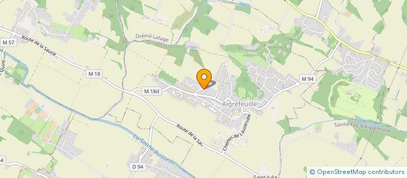 localisation de l'entreprise RESEAUDIRECT à AIGREFEUILLE
