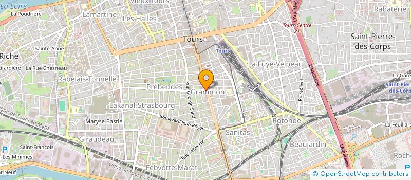 localisation de l'entreprise RESEAUTISME 37 à TOURS