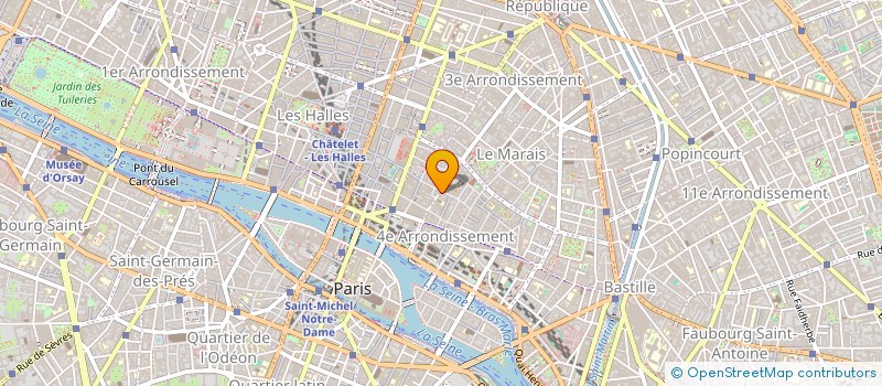 localisation de l'entreprise RESEAUX  PARIS