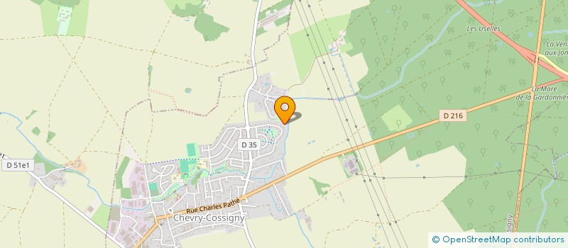 localisation de l'entreprise RESEAUX CONTROLE  CHEVRY-COSSIGNY