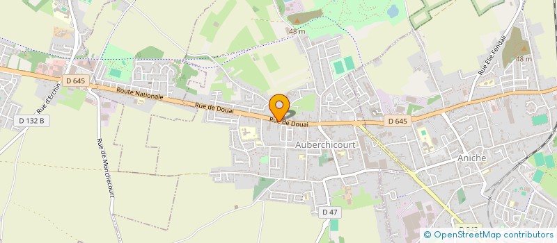 localisation de l'entreprise RESEAUX D ECHANGES RECIPROQUES DE SAVOIRS D AUBERCHICOURT  AUBERCHICOURT