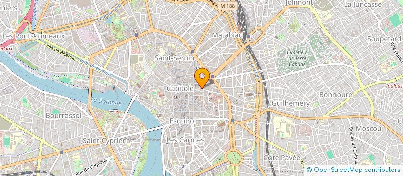 localisation de l'entreprise RESEAUX D'INFRASTRUCTURES NUMERIQUES à TOULOUSE