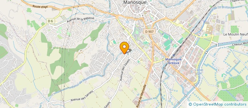 localisation de l'entreprise RESEAUX ECHANGES RECIPROQUES SAVOIRS AHP à MANOSQUE