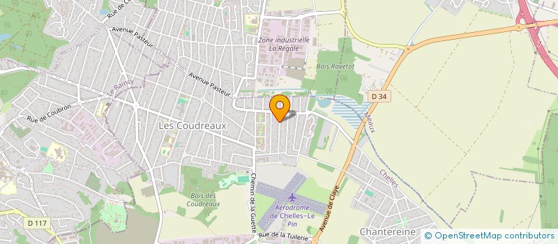 localisation de l'entreprise RESEAUX ET SOLUTIONS à CHELLES