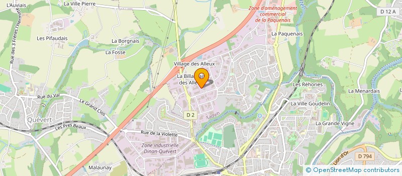 localisation de l'entreprise RESEAUX EXPLOIT GPT INTERET ECONOMIQUE à TADEN