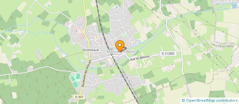 localisation de l'entreprise RESEAUX FRANCE FIBRE  CHANGE
