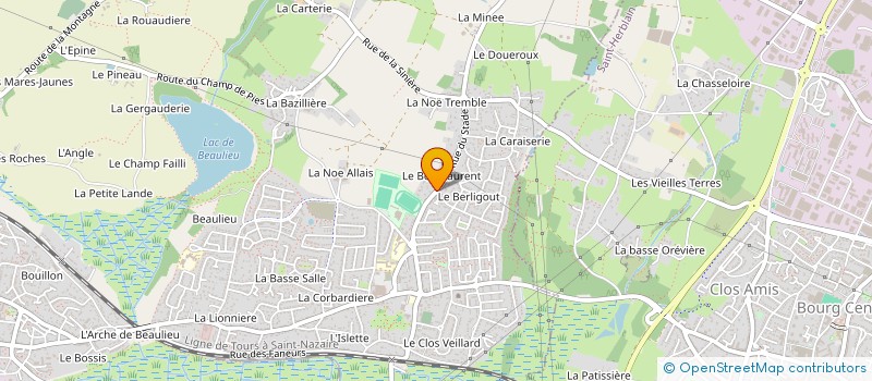 localisation de l'entreprise RESEAUX OUEST à COUERON