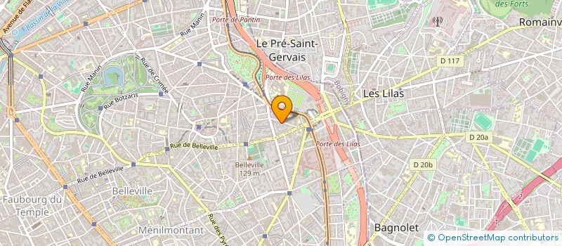 localisation de l'entreprise RESEAUX TELEPHONIQUE INFORMATION SYSTEME  PARIS