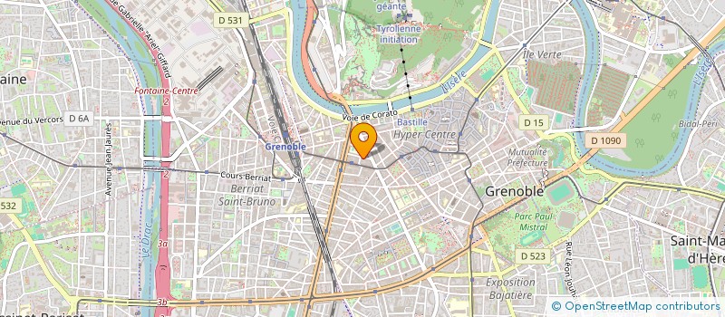 localisation de l'entreprise RESEDA à GRENOBLE