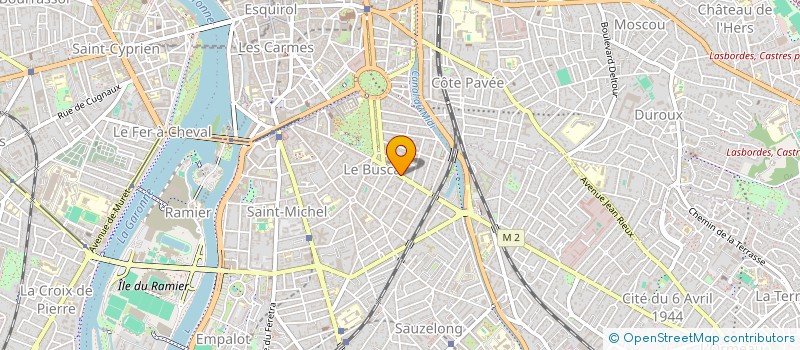 localisation de l'entreprise RESERV'HOTELS à TOULOUSE