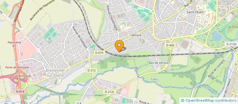localisation de l'entreprise RESERV.INDUSTRIE à CAEN