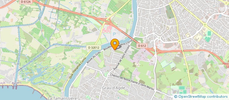 localisation de l'entreprise RESERVATIONS VIP CAP D'AGDE  AGDE