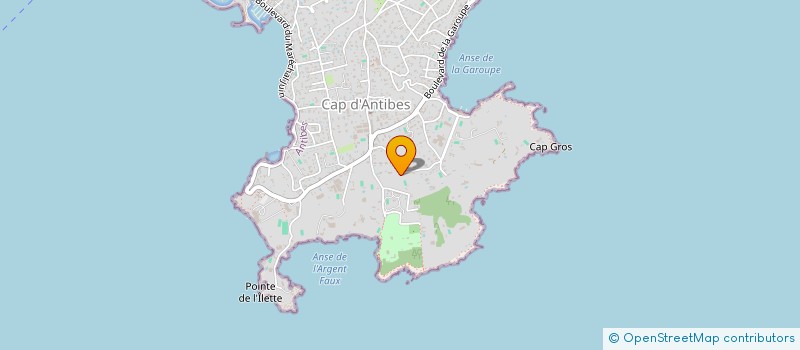 localisation de l'entreprise RESERVE INTERN MARITIME MEDIT OCCIDENT à ANTIBES