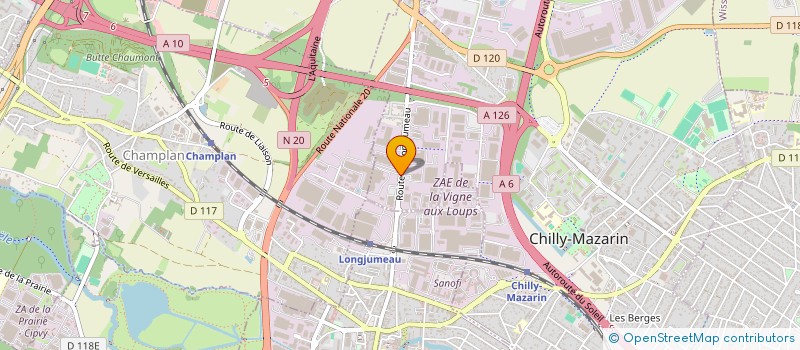 localisation de l'entreprise RESERVE PRIVEE à CHILLY-MAZARIN