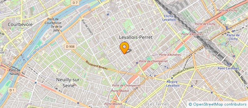 localisation de l'entreprise RESERVER à LEVALLOIS-PERRET