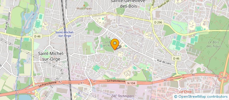 localisation de l'entreprise RESERVER VTC POLYGLOTTE PARIS à SAINT-MICHEL-SUR-ORGE