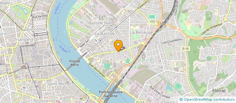 localisation de l'entreprise RESERVOIR  BORDEAUX