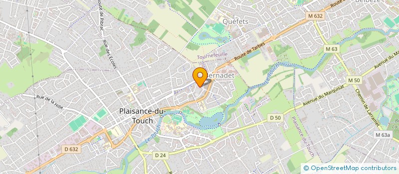 localisation de l'entreprise RESERVOIR IMMO TOULOUSE OUEST à PLAISANCE-DU-TOUCH