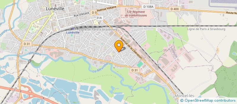 localisation de l'entreprise RESERVOIRBOIS  CHANTEHEUX