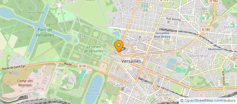 localisation de l'entreprise RESERVOIRS NEUVE NOTRE DAME à VERSAILLES