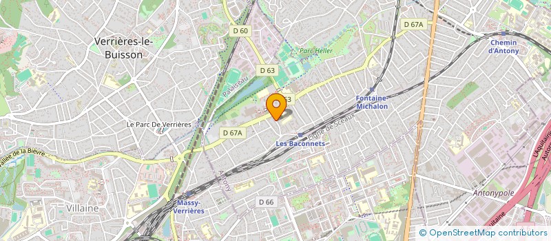 localisation de l'entreprise RESET à ANTONY