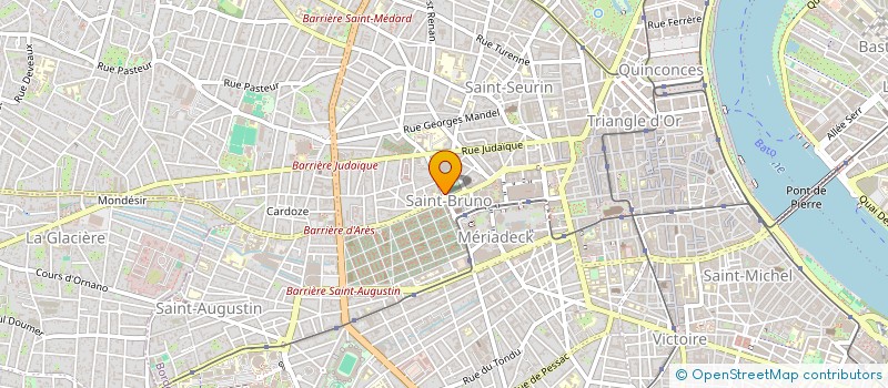 localisation de l'entreprise RESET CONSEIL  BORDEAUX