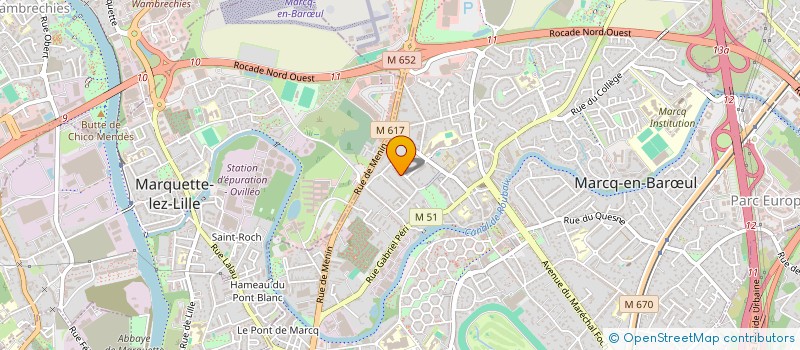 localisation de l'entreprise RESET LASER FRANCE  VILLENEUVE-D'ASCQ