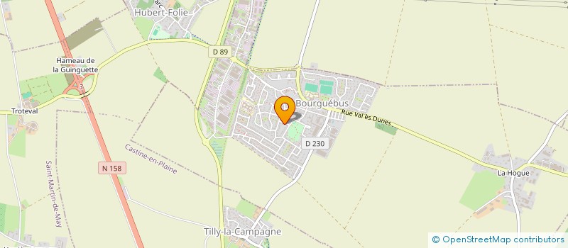 localisation de l'entreprise RESET & PERF  BOURGUEBUS