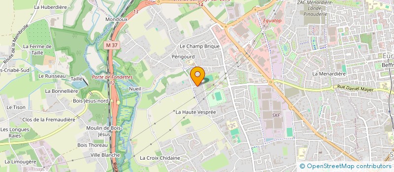 localisation de l'entreprise RESET YOU  SAINT-CYR-SUR-LOIRE