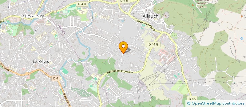 localisation de l'entreprise RESFRIO à ALLAUCH