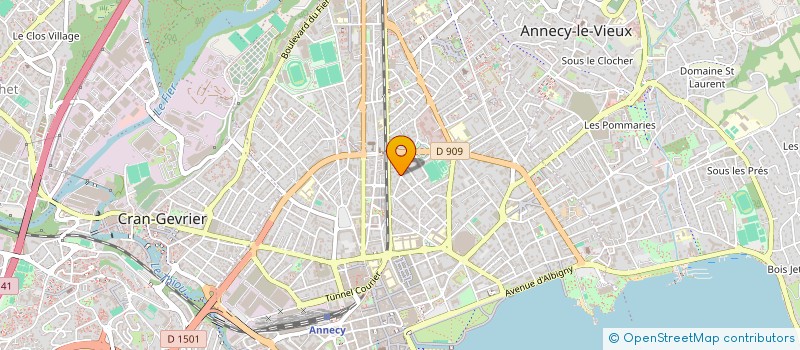 localisation de l'entreprise RESHAM FIRIRI à ANNECY