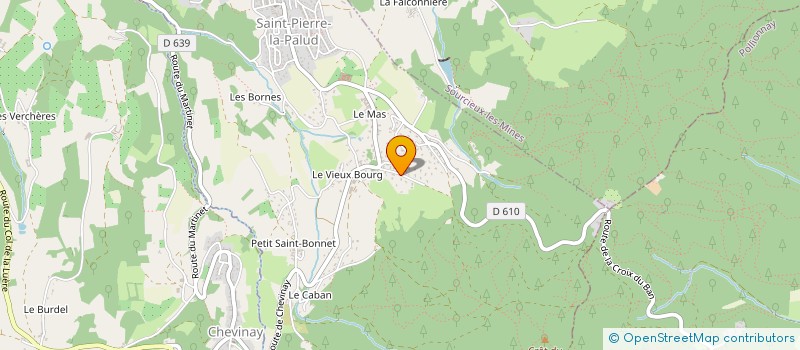 localisation de l'entreprise RESHOME  SAINT-PIERRE-LA-PALUD