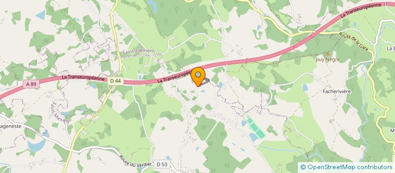 localisation de l'entreprise RESI-CENTRE SARL  SAINT MEXANT