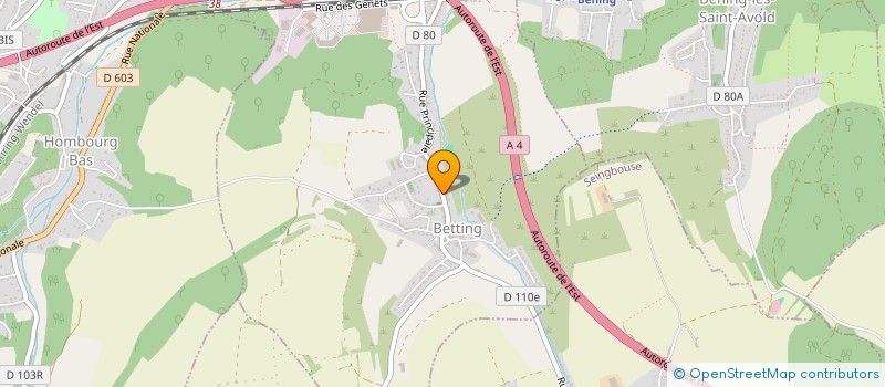 localisation de l'entreprise RESI TECH  BETTING