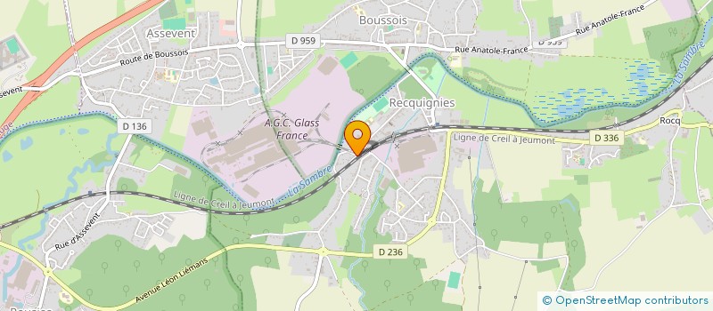 localisation de l'entreprise RESIBAT à RECQUIGNIES