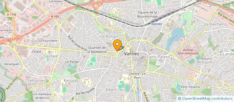 localisation de l'entreprise RESID APPART à VANNES