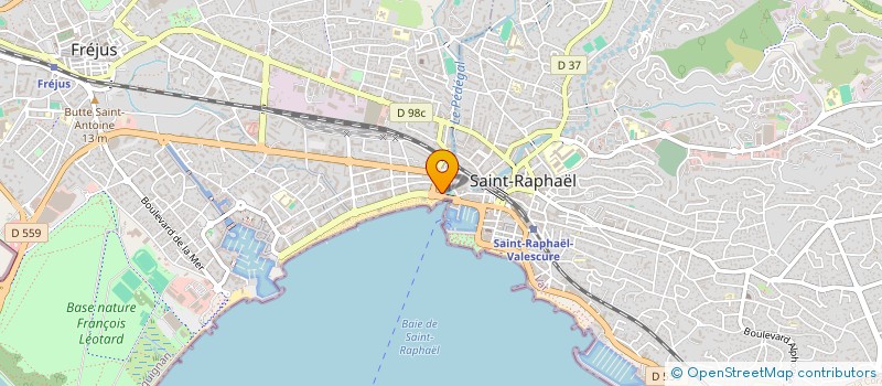 localisation de l'entreprise RESID D'AZUR-FREJUS PLAGE IMMOBILIER à FREJUS