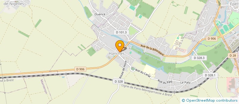 localisation de l'entreprise RESID-HANCHES à HANCHES