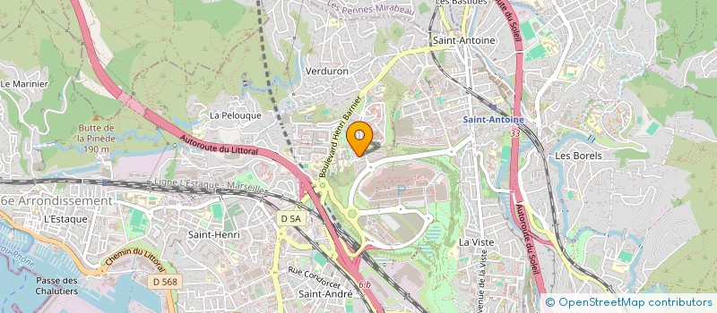 localisation de l'entreprise RESID-SERVICES à MARSEILLE