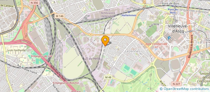 localisation de l'entreprise RESIDAINE à LEZENNES