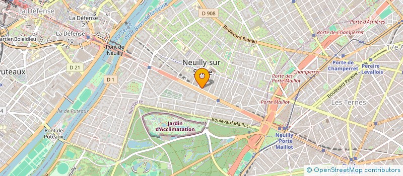 localisation de l'entreprise RESIDE ENA à NEUILLY-SUR-SEINE