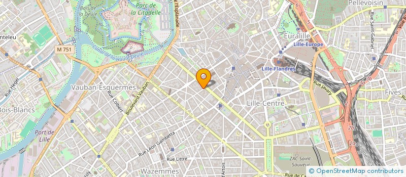 localisation de l'entreprise RESIDEAL à LILLE