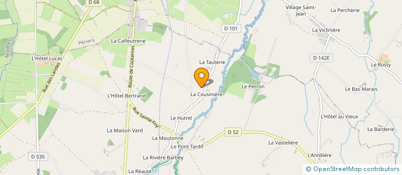 localisation de l'entreprise RESIDENBAIE  SAINT-SAUVEUR-VILLAGES