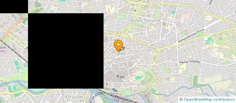 localisation de l'entreprise RESIDENCE 24 RUE CARNOT à PAU