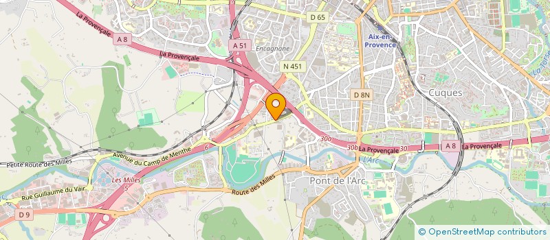 localisation de l'entreprise RESIDENCE 384 à AIX-EN-PROVENCE