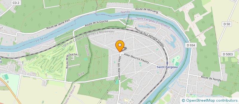 localisation de l'entreprise RESIDENCE 57  SAINT-FARGEAU-PONTHIERRY