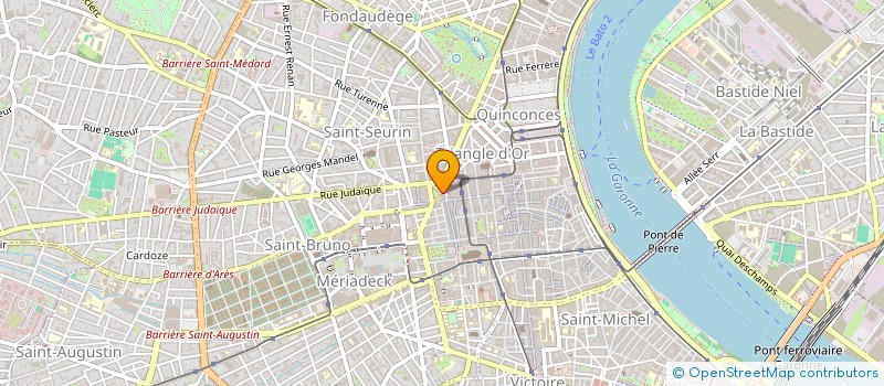 localisation de l'entreprise RESIDENCE 9 PLACE GAMBETTA  BORDEAUX